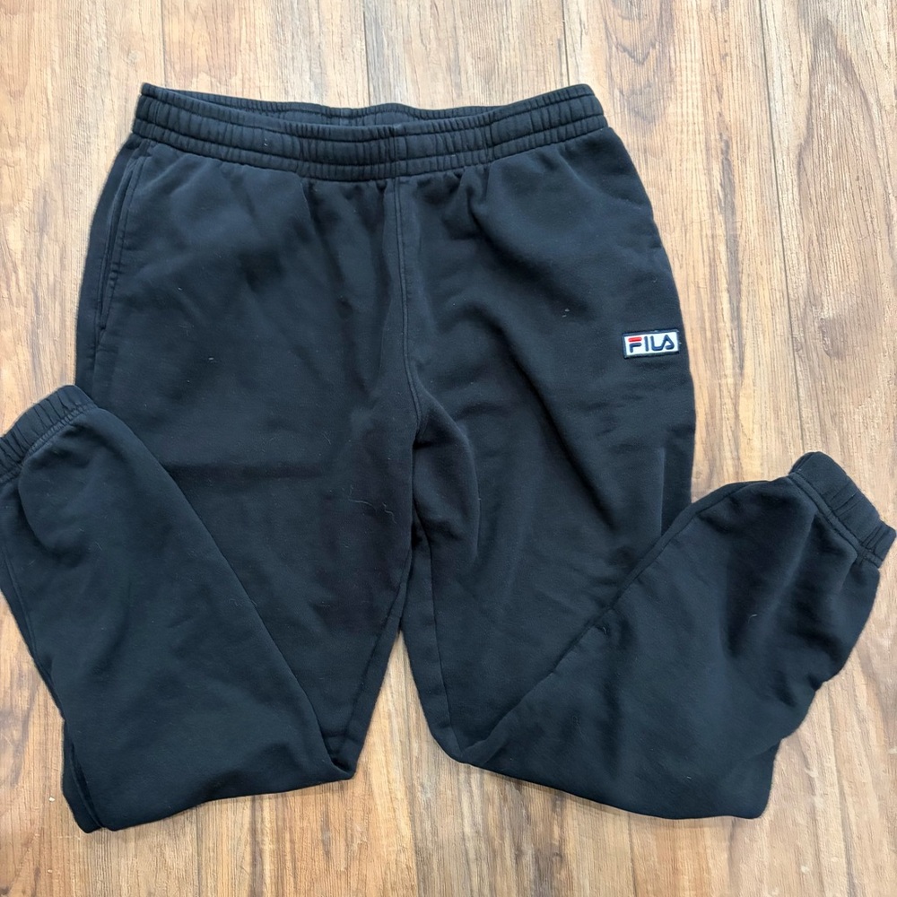 Fila Men’s Black Jogger Pants